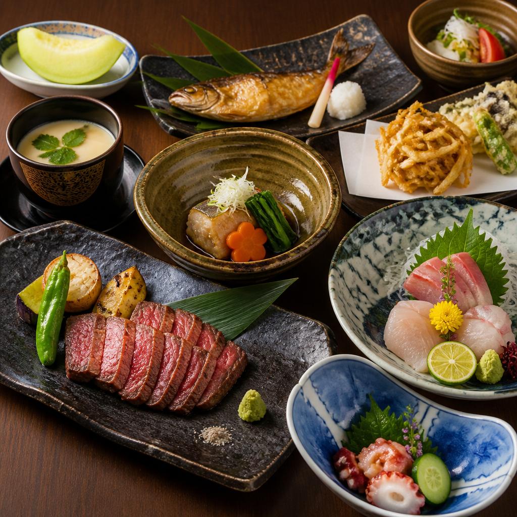 茨城の素材を使ったこだわりの一品料理
